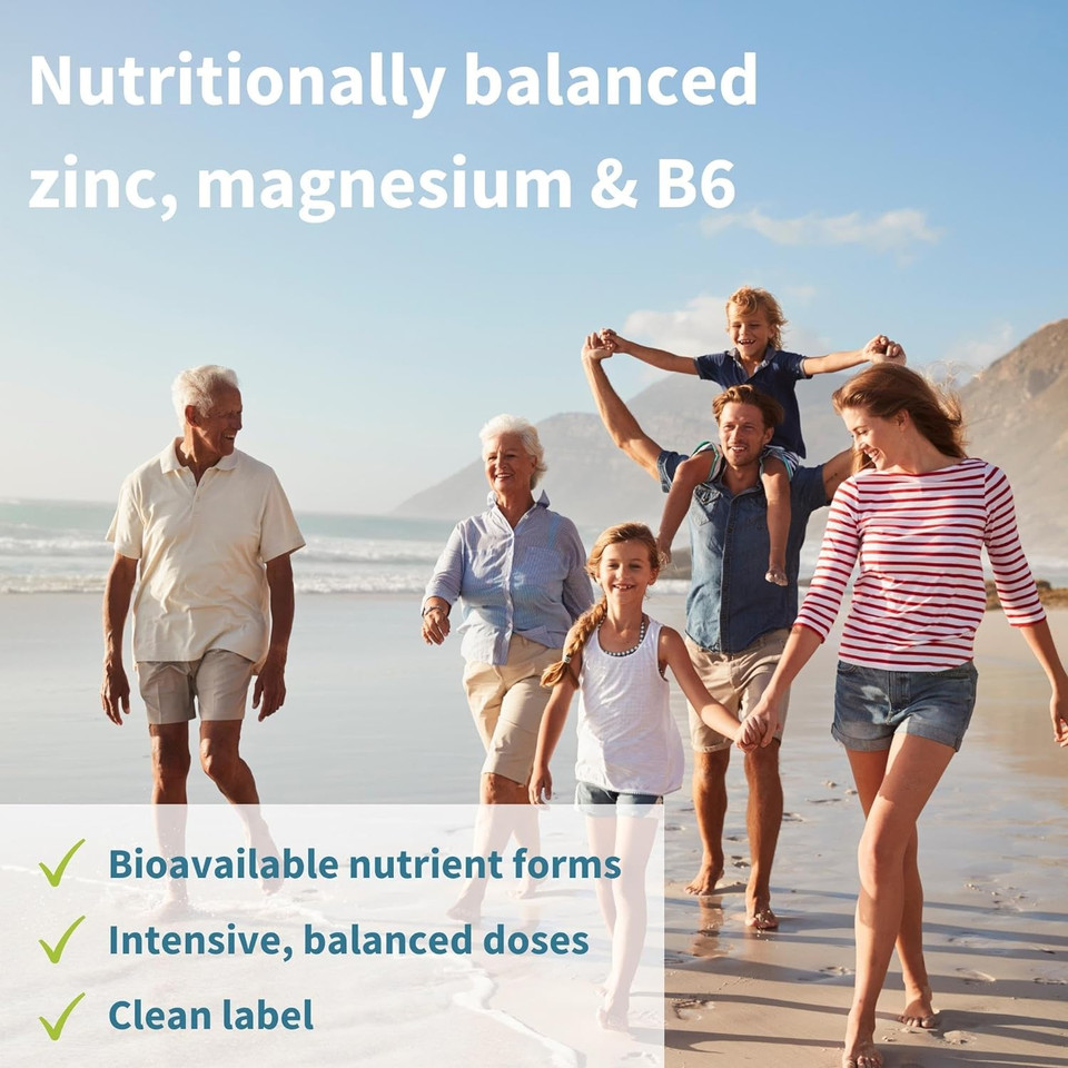 Neurobalance, Zinc Picolinate, Magnesium Citrate & Vitamin B6, Clean Label, 360 Small Tablets, Zinc And Magnesium Tablets, Brain Booster, Concentration, Kids & Adults, 90-360 Servings, By Igennus

Size: 360 Count (Pack Of 1)