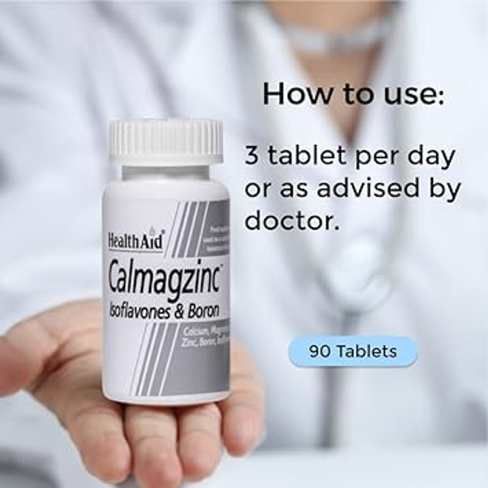 HealthAid Calmagzinc - 90 Tablets