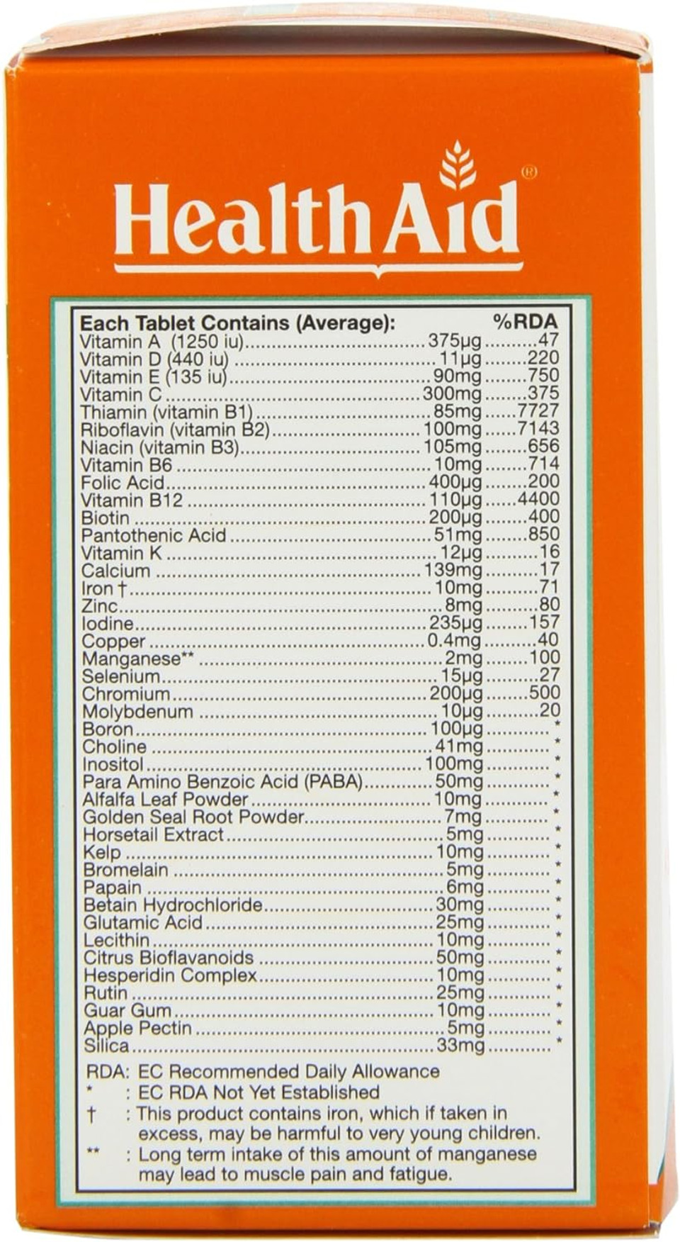 Healthaid Healthy Mega Prolonged Release 30 Vegetarian Tablets