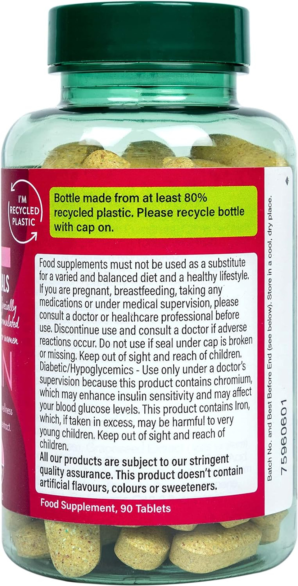 Holland & Barrett Ultra Woman - Multivitamin For Women Formulated With 21 Vitamins & Minerals - 90 Tablets
