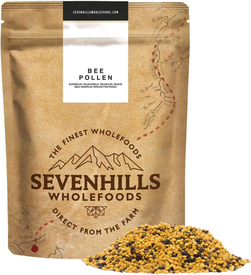 Sevenhills Wholefoods Bee Pollen Granules, Spanish, Raw, Ethically Harvested 500g