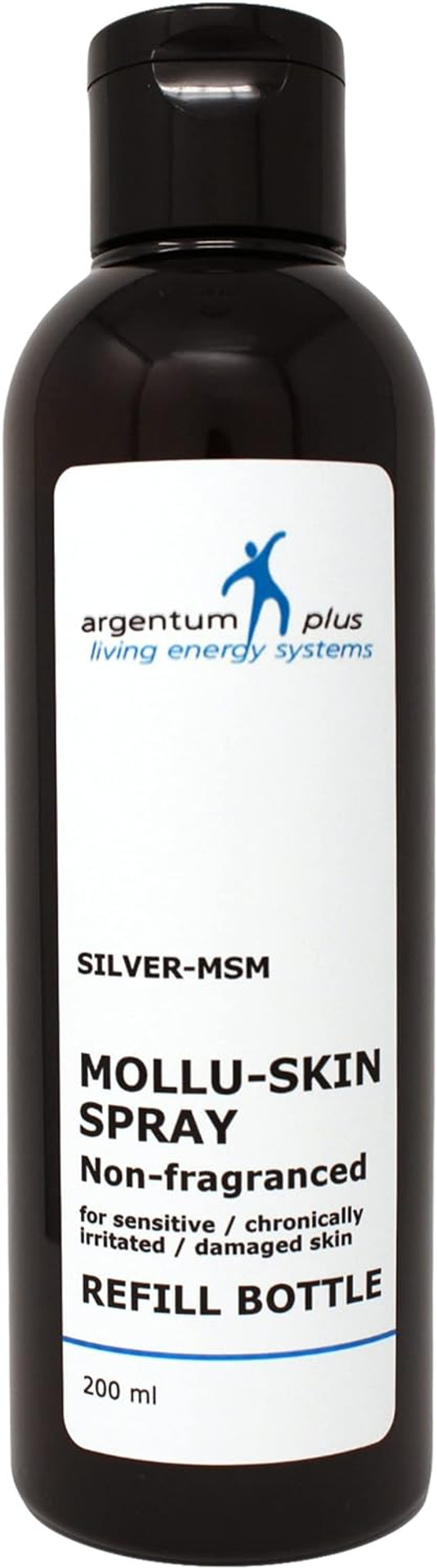 Argentum Plus - Silver-Msm Mollu-Skin Spray Refill Bottle 200Ml