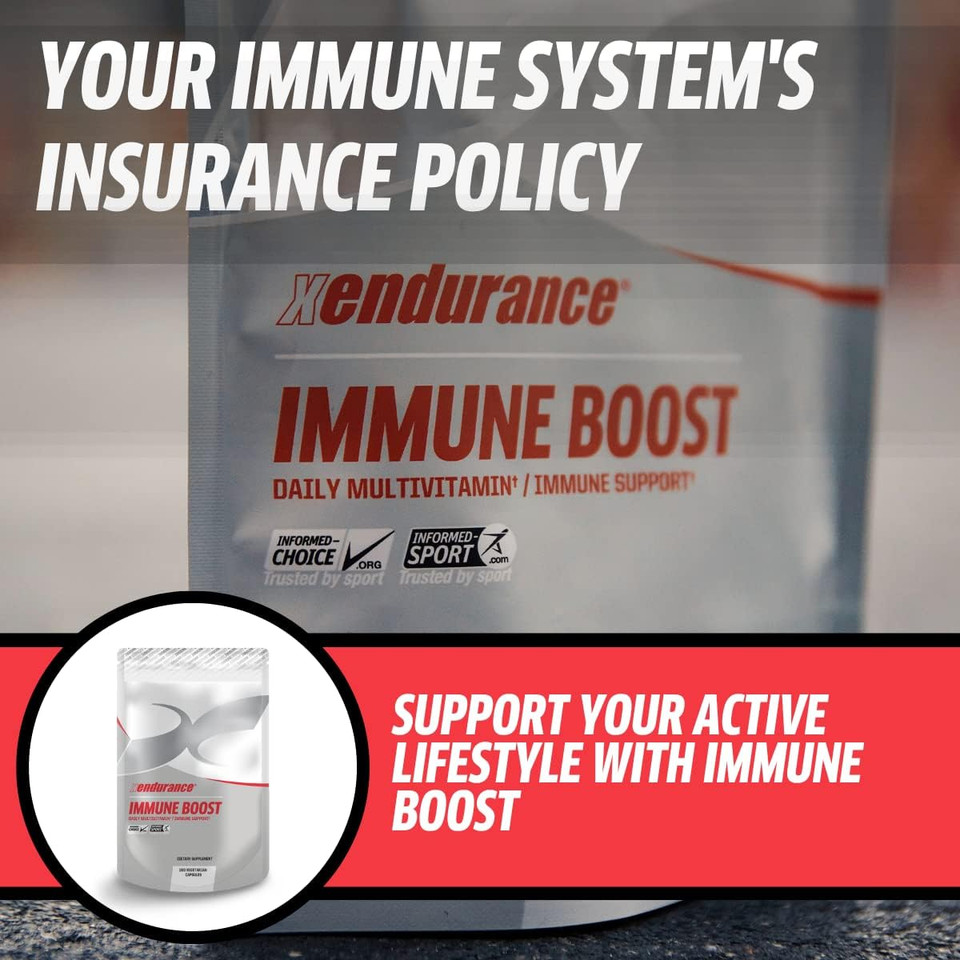 Xendurance Immune Boost Wellness And Immunity Multivitamin For Men And Women Antioxidants Vitamin C Phytonutrients Curcumin Black Pepper