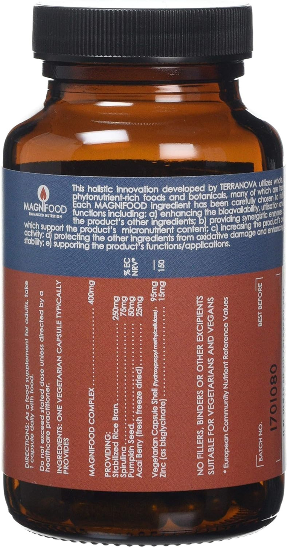 Terranova - Zinc 15Mg Complex - 100 Caps
