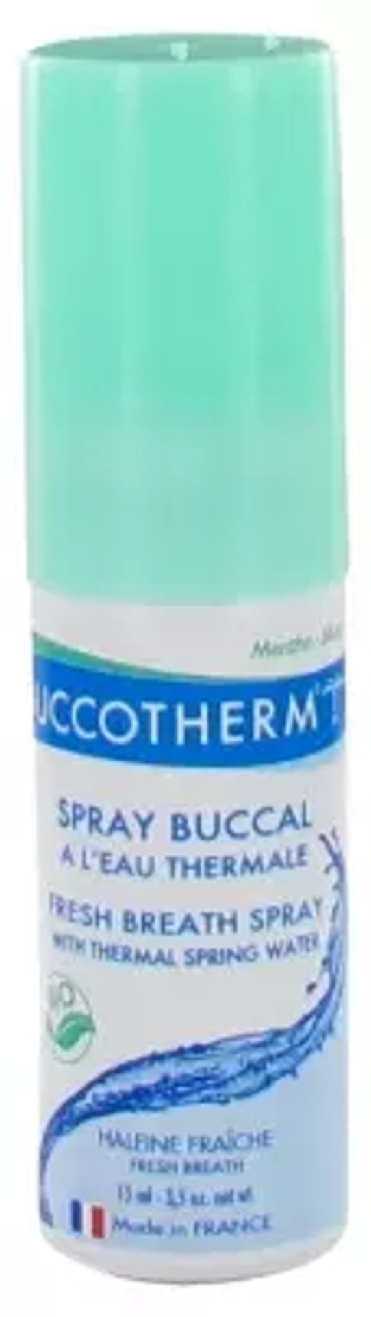 Buccotherm Mouth Spray With Thermal Water Organic 15Ml