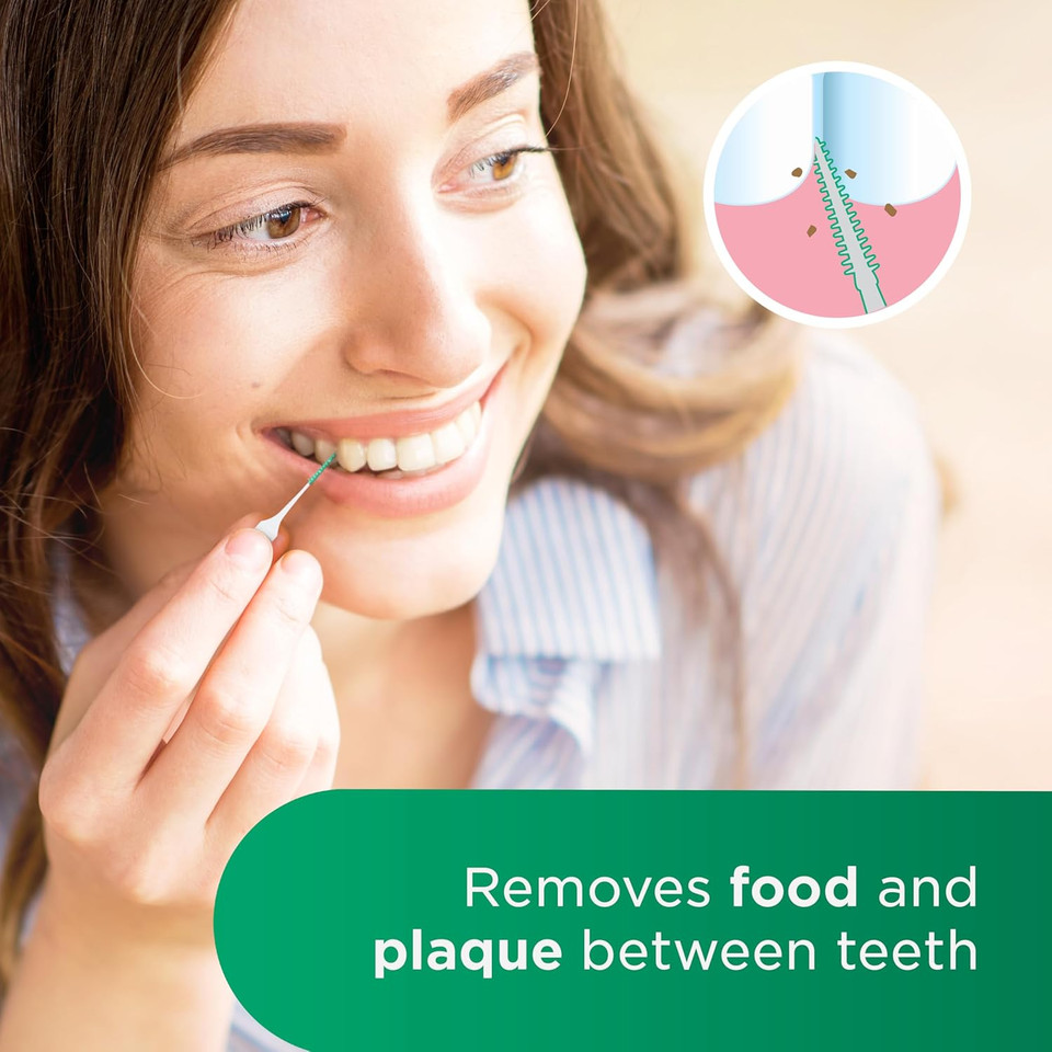 GUM Soft-Picks Original Interdental Cleaners | Teeth Cleaning and Plaque Removal | 4 x 50 Pieces (Size L: ISO 2 - ISO 3-5, 1.1-1.8 mm)