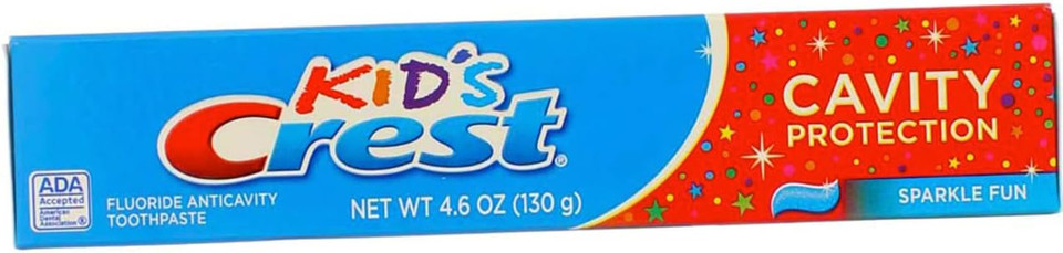 Crest Kids Tube Size 4.6Z Kids Sparkle Fun Cavity Protection Toothpaste Pack Of 1