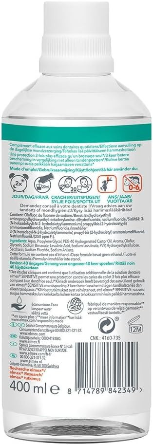 Elmex Sensitive Dental Solution 400ml