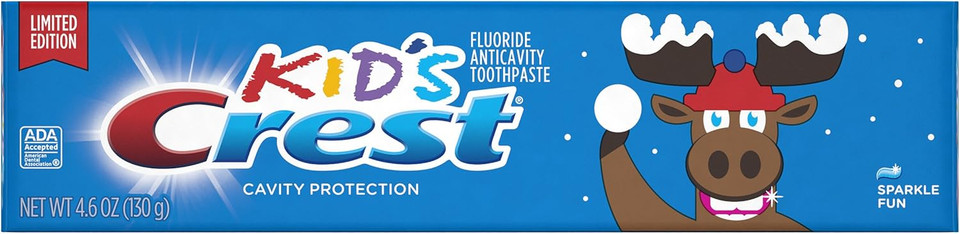 Crest Kids Fluoride Anticavity Toothpaste Sparkle Fun Flavor, 4.6 Oz