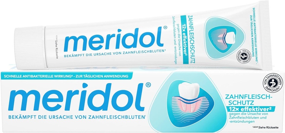 meridol Toothpaste Double Pack (2x75ml), 150 ml
