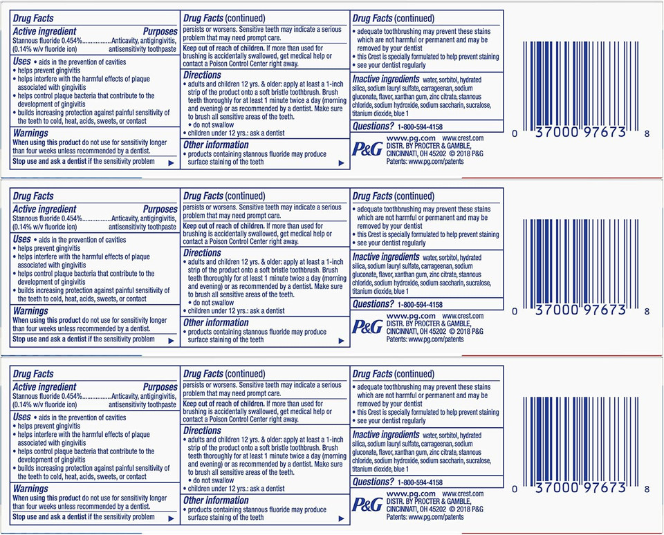 Crest Pro-Health Smooth Formula Toothpaste, Clean Mint, 4.6 oz, 3 Count
