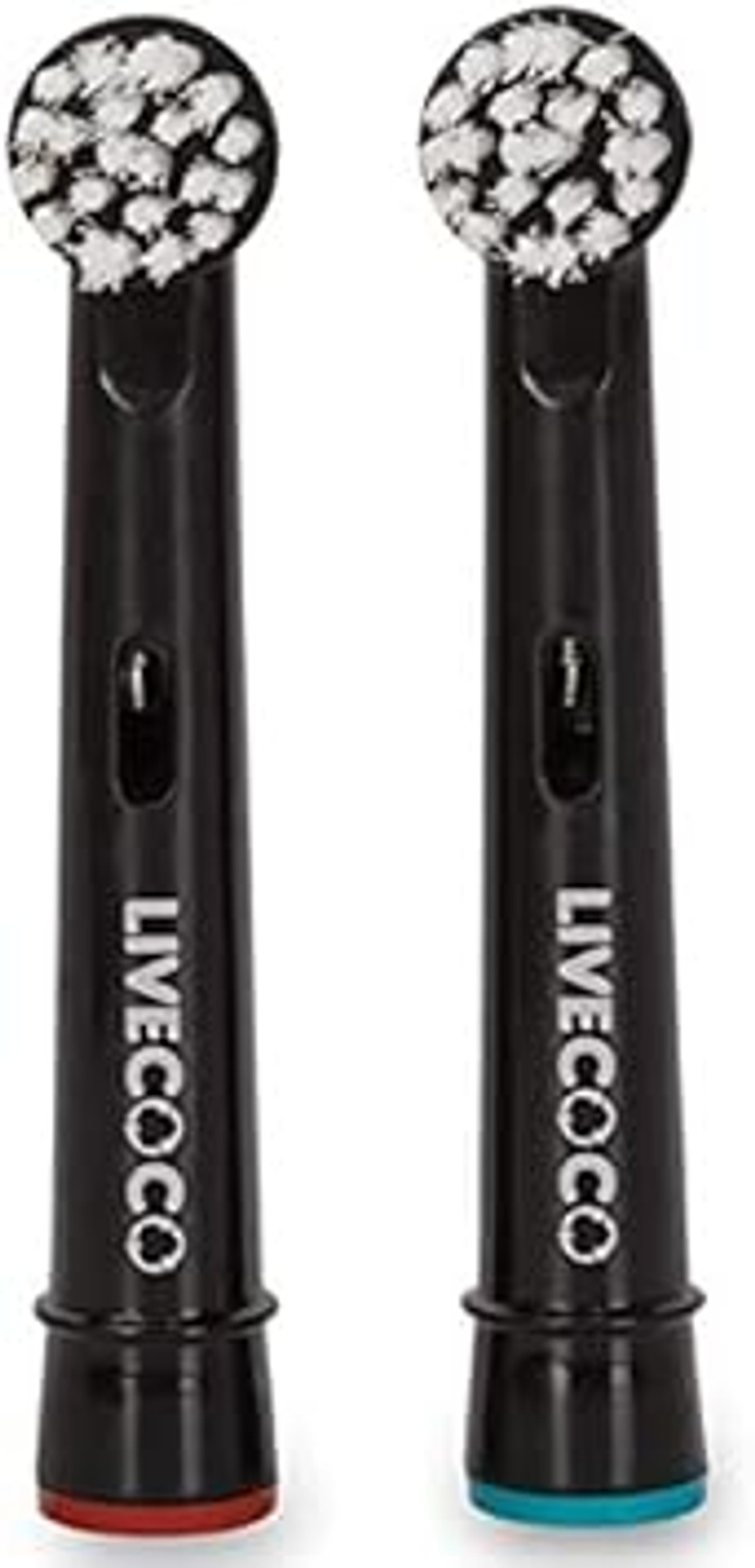 LiveCoco Recyclable Oral-B Compatible Toothbrush Heads for Kids - UK Based Eco Friendly Small Business - Junior Brush Heads