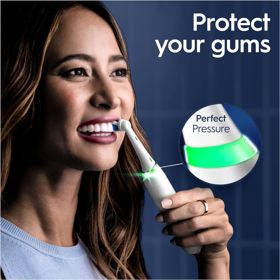 Oral-B Io9 Electric Toothbrushes For Adults, Christmas Gifts For Women / Him, App Connected Handle, 1 Toothbrush Head & Charging Travel Case, 7 Modes, Teeth Whitening, 2 Pin Uk Plug, Special Edition
Color: Io9 Rose