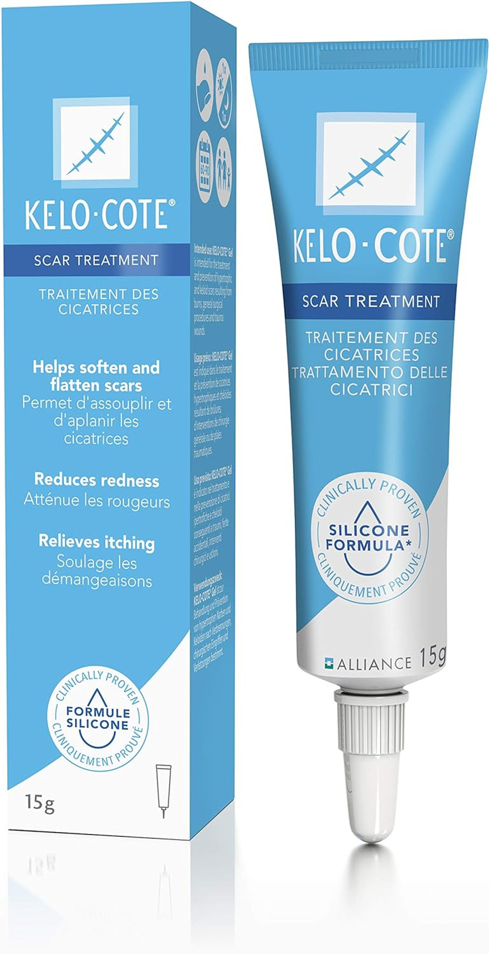 Kelo-Cote Silicone Scar Gel, 15G

Size: 15G