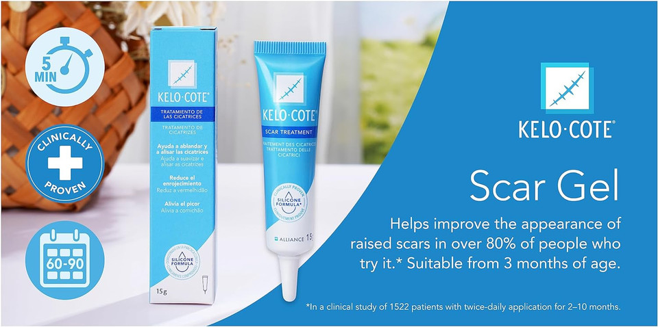 Kelo-Cote Silicone Scar Gel, 15G

Size: 15G