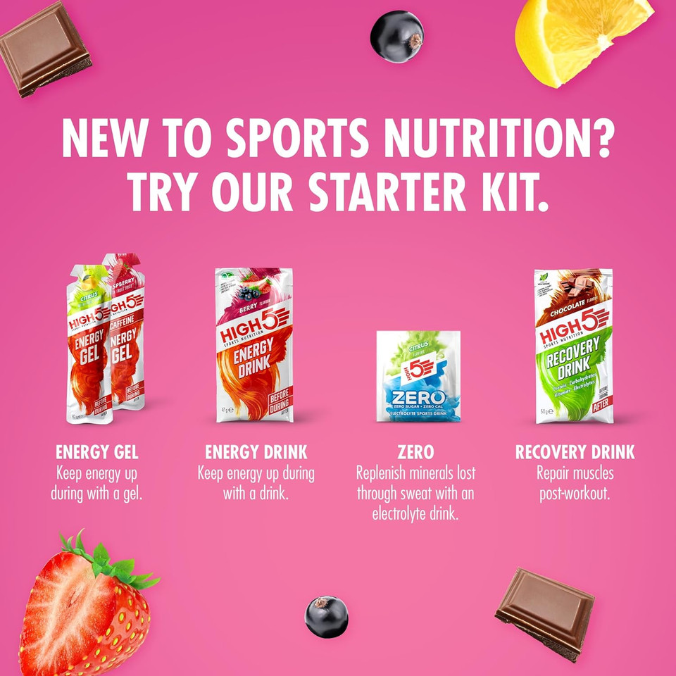 High5 Starter Kit Nutrition Pack Combining Energy, Hydration & Recovery