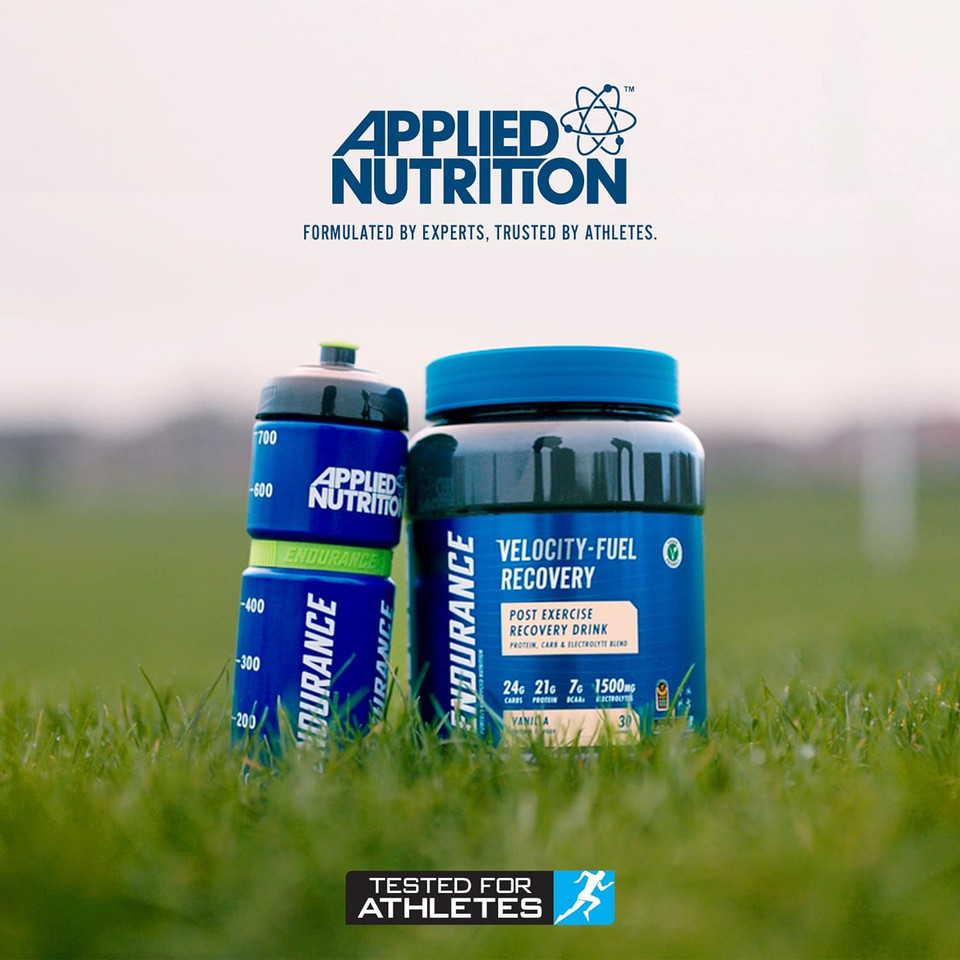 Applied Nutrition Endurance - Post Exercise Recovery Drink, Protein Powder With Carbohydrates Electrolytes Bcaas Vitamins & Minerals (1.5Kg - 30 Servings) (Vanilla)
