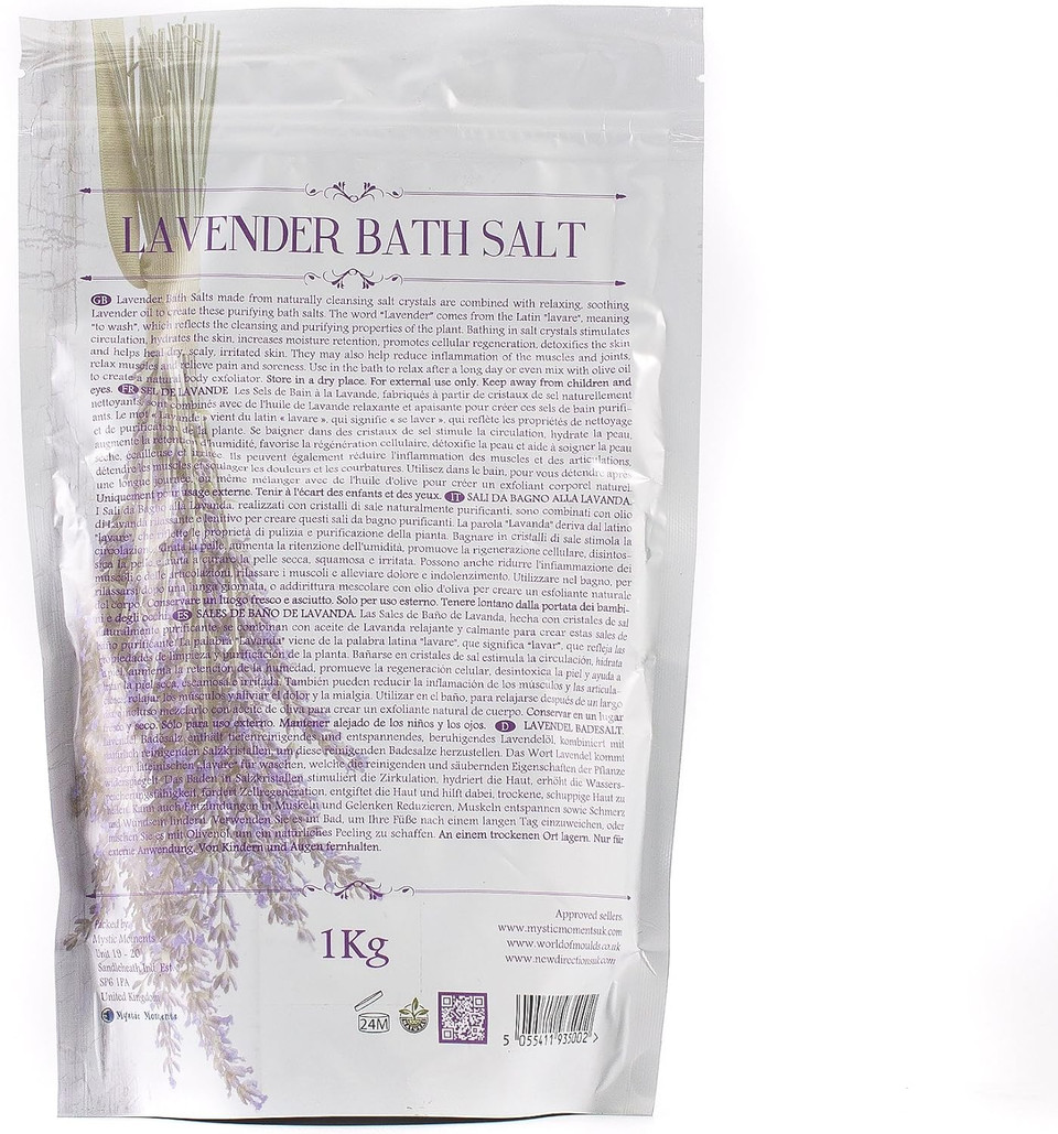 Bath Salt - Lavender - 1Kg