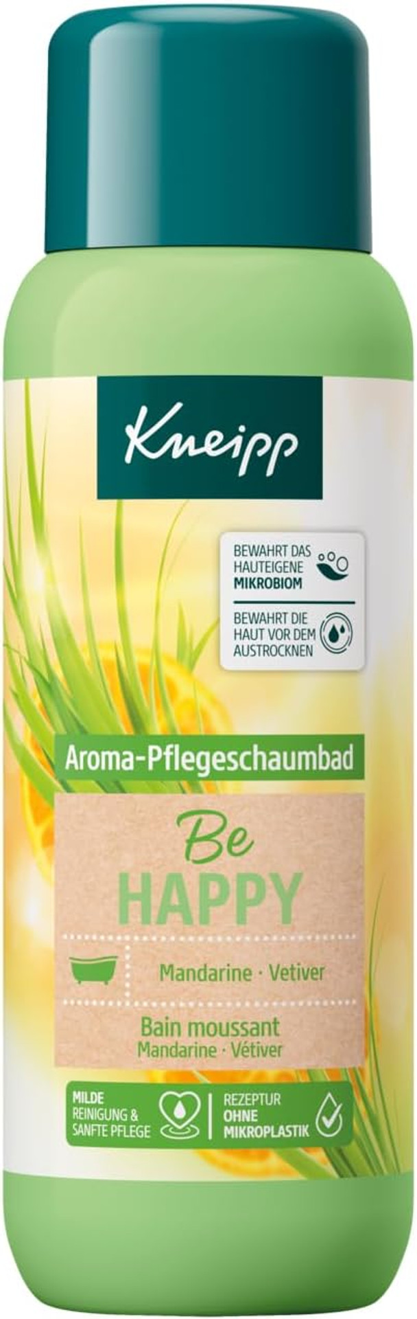 Kneipp Be Happy Aroma Care Foam Bath Mandarin & Vetiver 400 Ml (Pack Of 1)