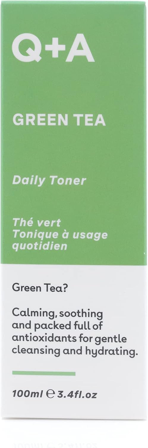 Q+A Green Tea Daily Toner, 100ml