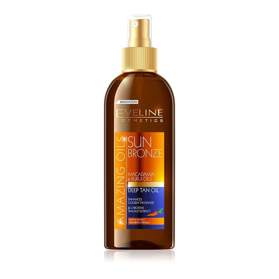 Eveline Cosmetics Sun Amazing Oils Sun Bronze Deep Tan Oil 150Ml