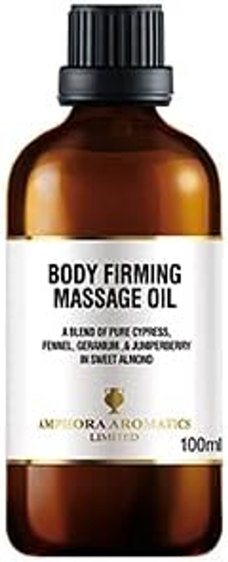 Amphora Aromatics Body Firming Massage Oil 100ml - Glass