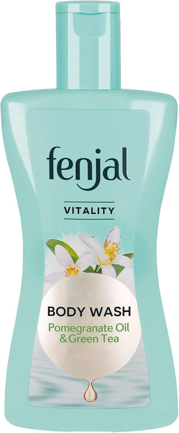 fenjal Vitality Body Wash Pomegarante Oil & Green Tea, 200 ml