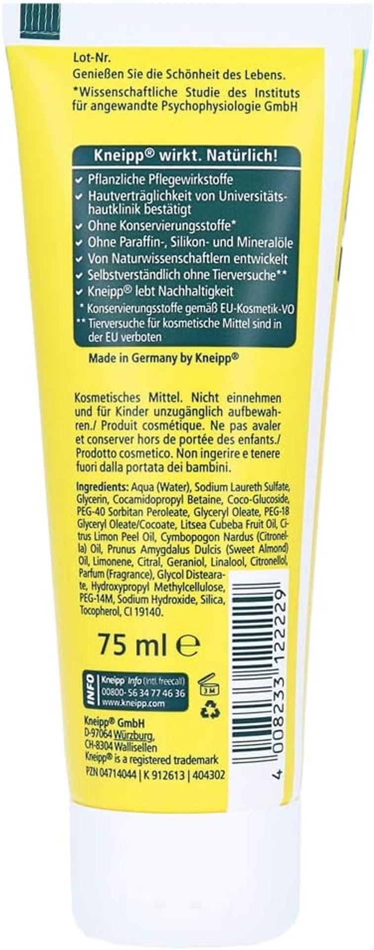Kneipp Aroma Shower Care Vitality - 75 Ml
