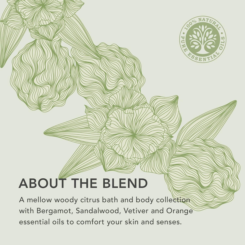 Tisserand Aromatherapy - Nature'S Spa Comforting Hand & Body Soap - 100% Natural Pure Essential Oils - Bergamot And Sandalwood - 100G