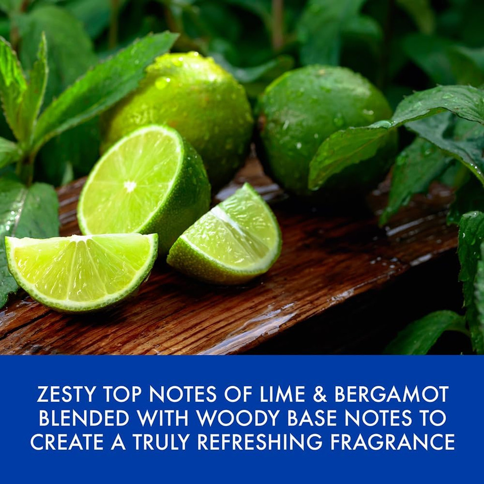 Baylis & Harding Citrus Lime & Mint Shower Gel For Men, 500 Ml (Pack Of 3) - Vegan Friendly