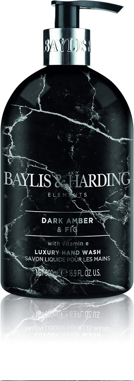 Baylis & Harding Dark Fig & Amber Elements Hand Wash, 500 Ml (Pack Of 3) - Vegan Friendly
Color: Dark Fig & Amber Hand Wash