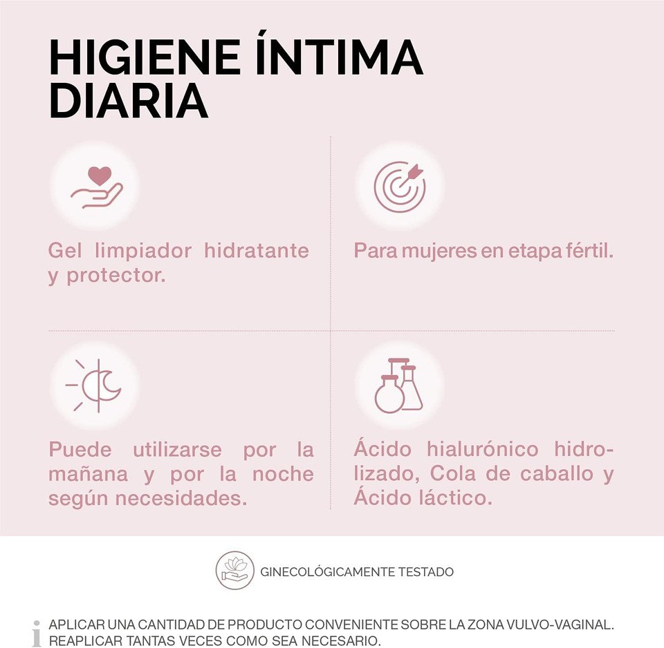 Cumlaude Lab Daily Intimate Hygiene  Cleansing Gel with Hydrating and Protective Properties for the Intimate Zone, with Hyaluronic Acid and Lactic Acid, pH Acid  500 ml