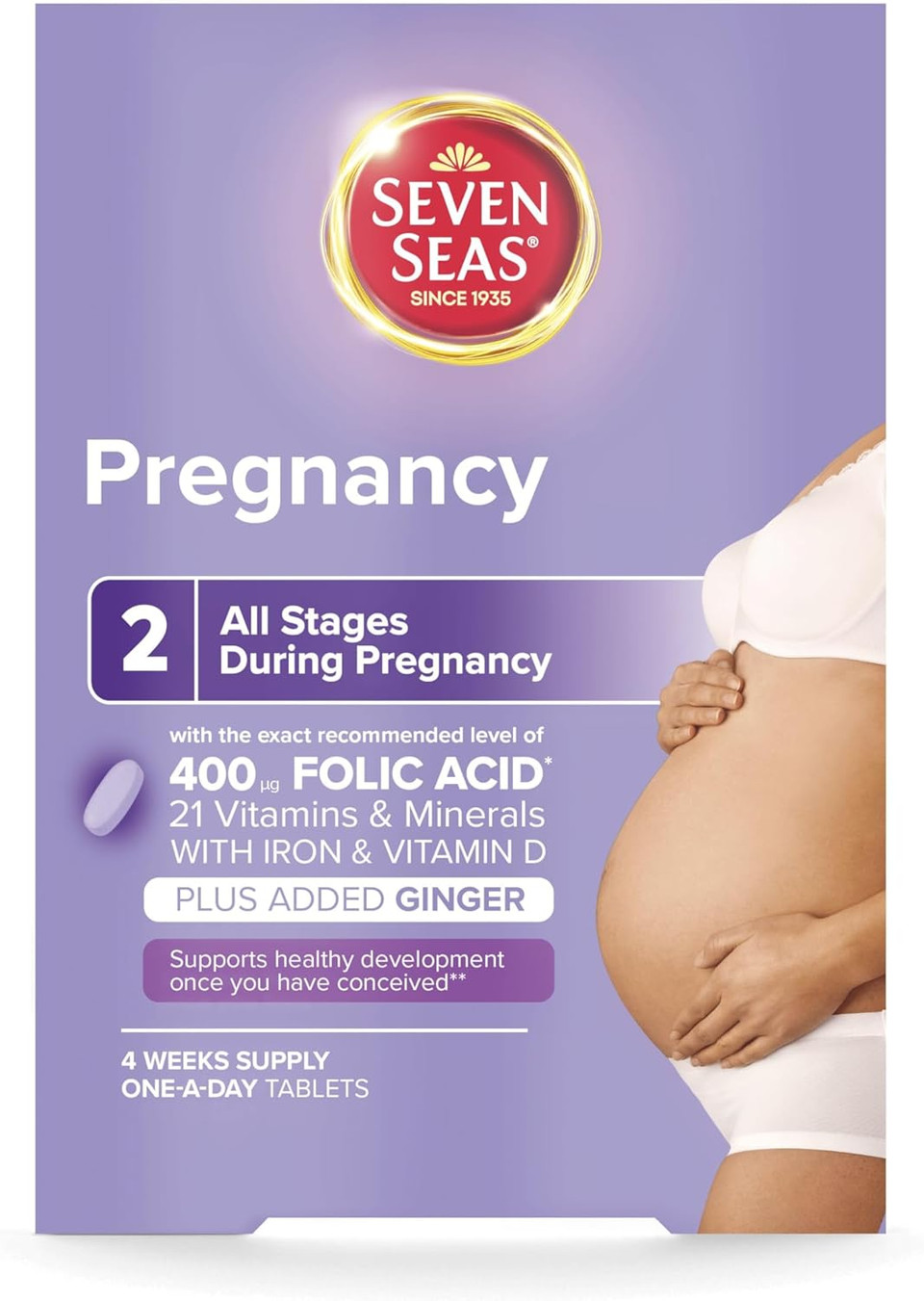 Seven Seas Pregnancy 2 All Stages During Pregnancy With Folic Acid