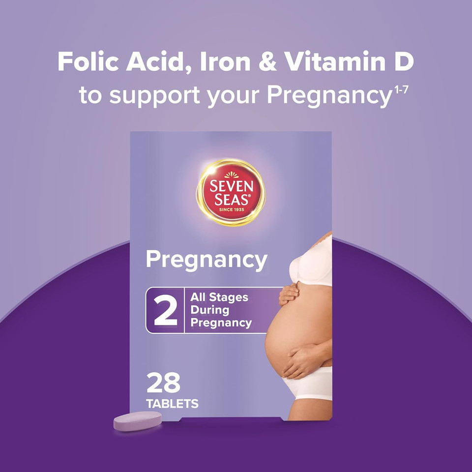 Seven Seas Pregnancy 2 All Stages During Pregnancy With Folic Acid