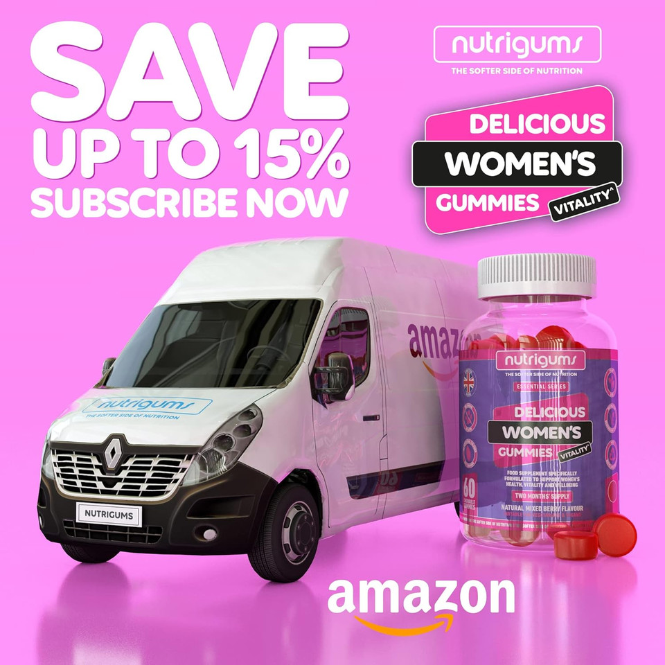 Women'S Vitality Multivitamins + Probiotics Gummy | Mixed Fruit Flavour | 60 Vegan Gummies | Contains 19 Active Nutrients. Gut, Bones, Energy, Hair, Skin, Vision & Immunity By Nutrigumsã¢Â®