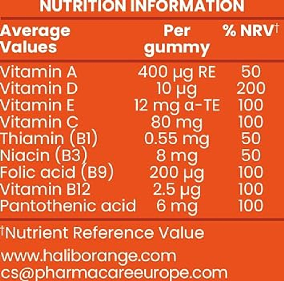 Haliborange Adult Multi Gummies 30S