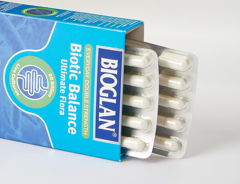 Bioglan Biotic Balance Ultimate Flora | 20 Billion | CFU | 6 Strains | Live Bacteria | 30 Capsules Bioglan Biotic Balance Ultimate Flora | 20 Billion | CFU | 6 Strains | Live Bacteria | 30 Capsules