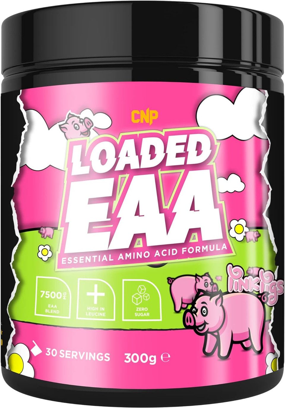 Cnp Professional Loaded Eaas, Essential Amino Acids, Bcaas, Muscle Repair & Recovery Powder, 300G / 100G And 30/10 Servings, 9 Delicious Flavours (Pink Pigs, 300G)

Size: 300 G (Pack Of 1)