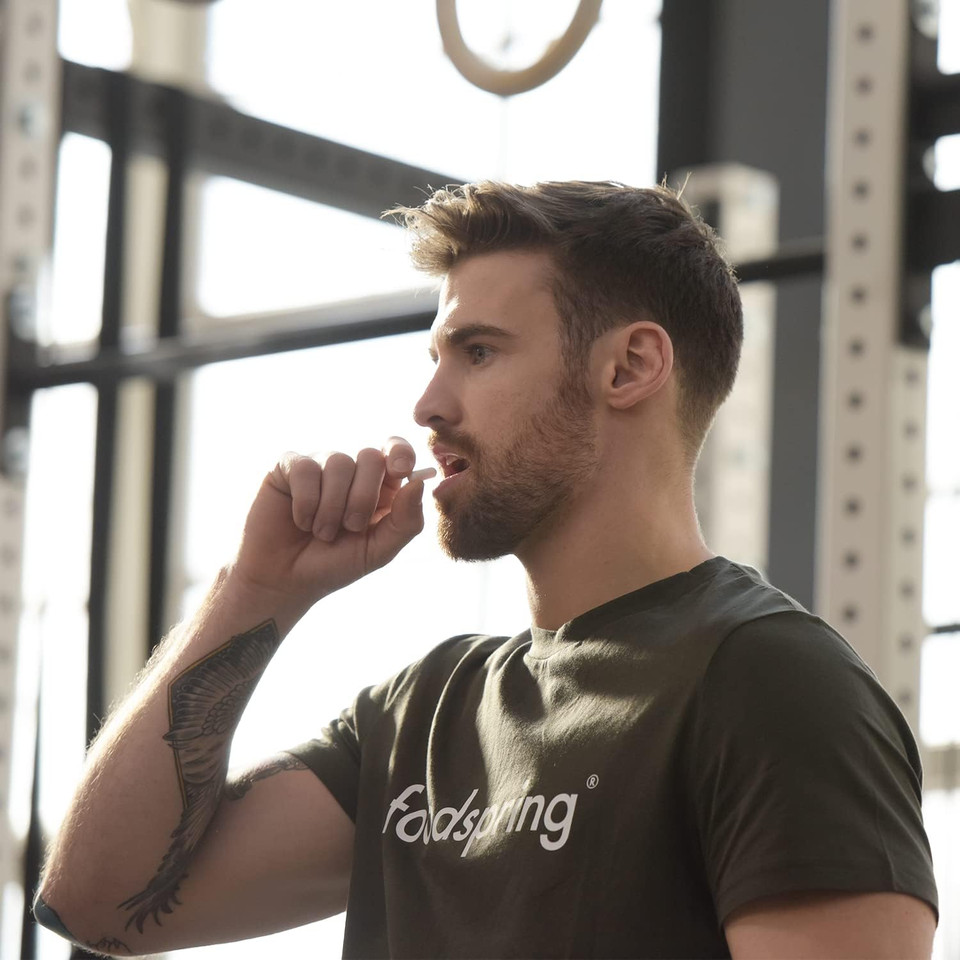 Foodspring Bcaa, 120 Capsules, Vegan Premium Bcaas, Essential Amino Acids For Your Muscles