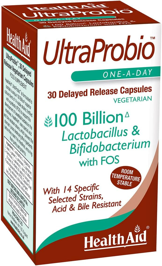 Healthaid Ultra Probio 30 Vegan Capsules - Pack Of 30