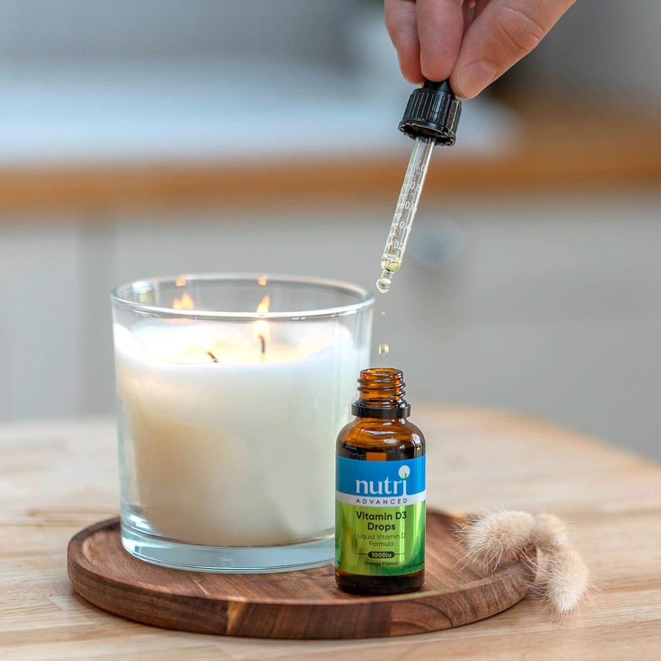 Nutri Advanced - Vitamin D3 Liquid Drops - Orange 30Ml