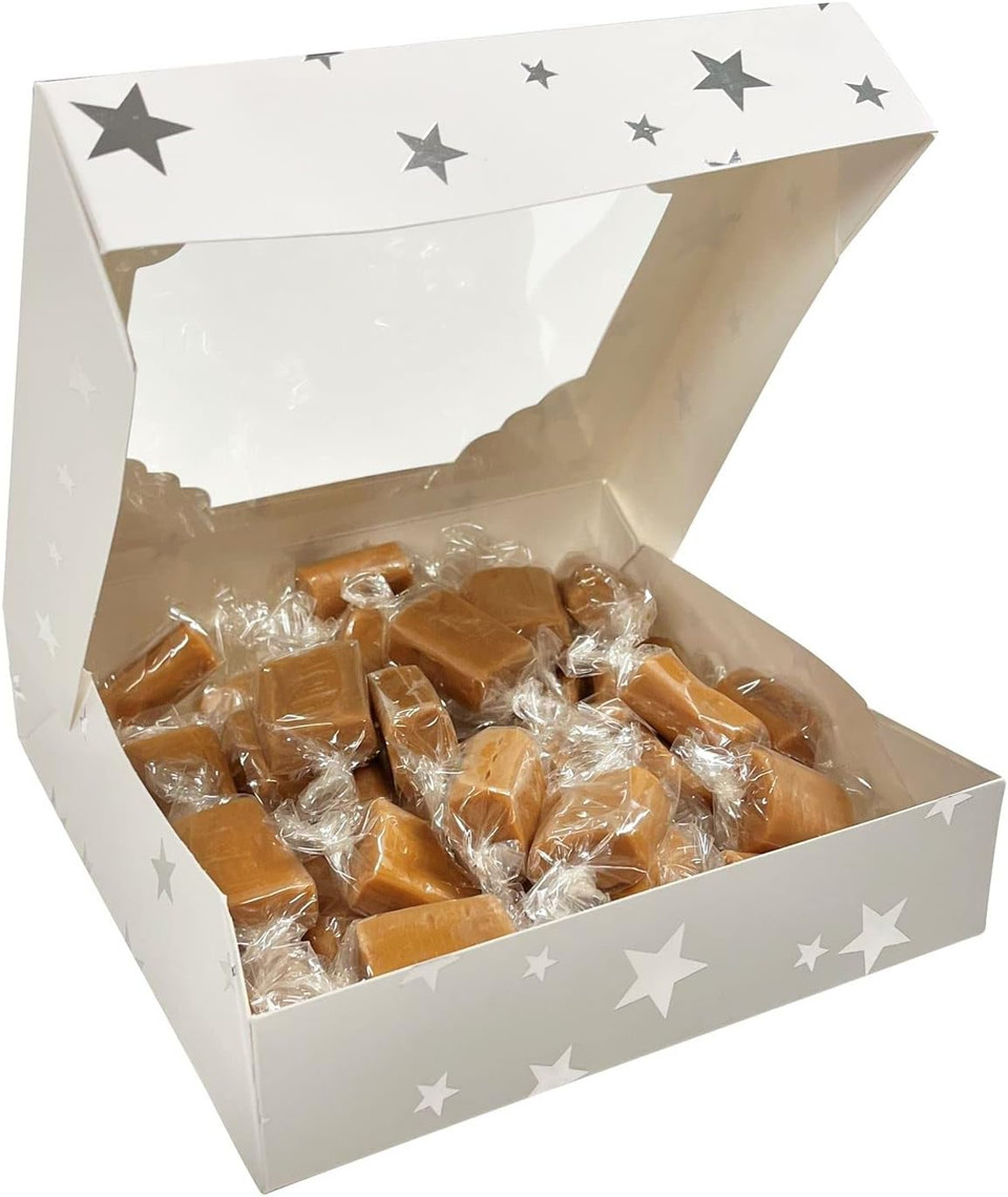 300G Sliver Star Box Of Bristows Clotted Cream Fudge