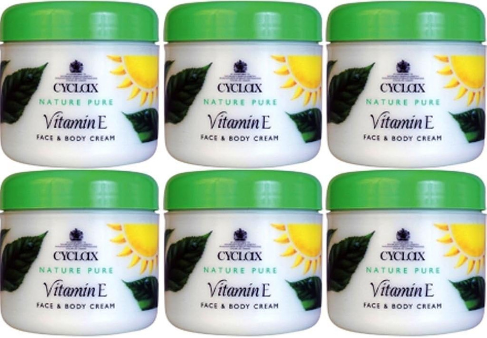 Twelve Packs Cyclax Vitamin E Face & Body Cream 300Ml