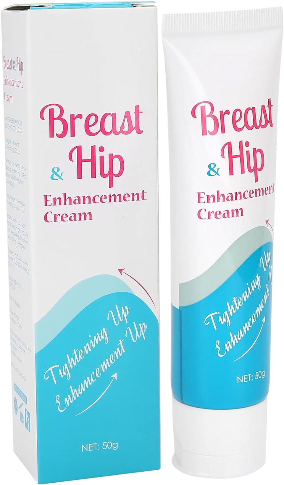 Breast Enhancement Cream With Pueraria & Safflower Extract, Firm & Enlarge, Improve Dry Breasts For Perfect Body, 50G