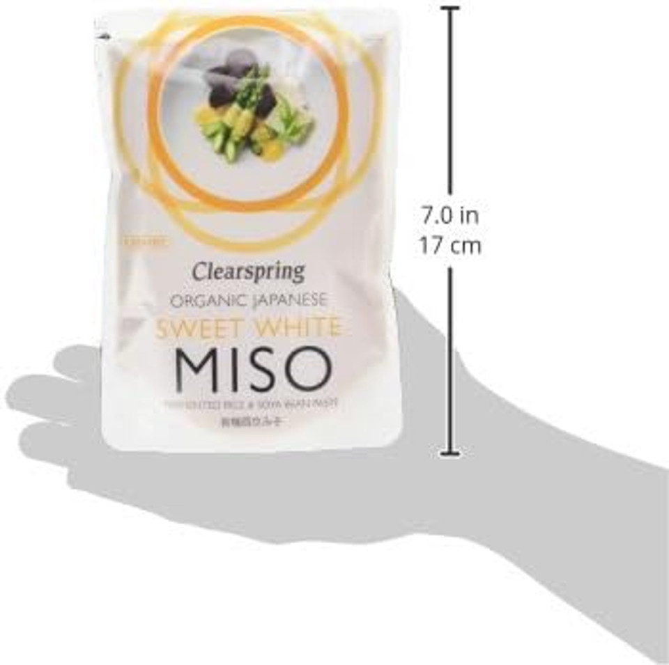 Clearspring Organic Sweet White Miso, 250 G