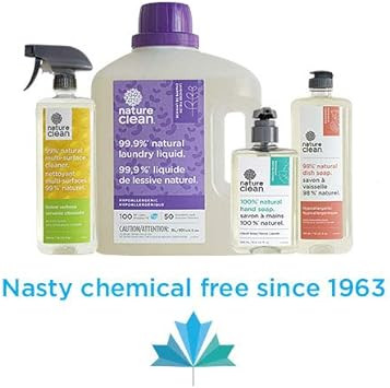 Nature Clean Nature Clean Natural Hand Dish Liquid Lemon Verbena, 740Ml, 25 Fl Ounce