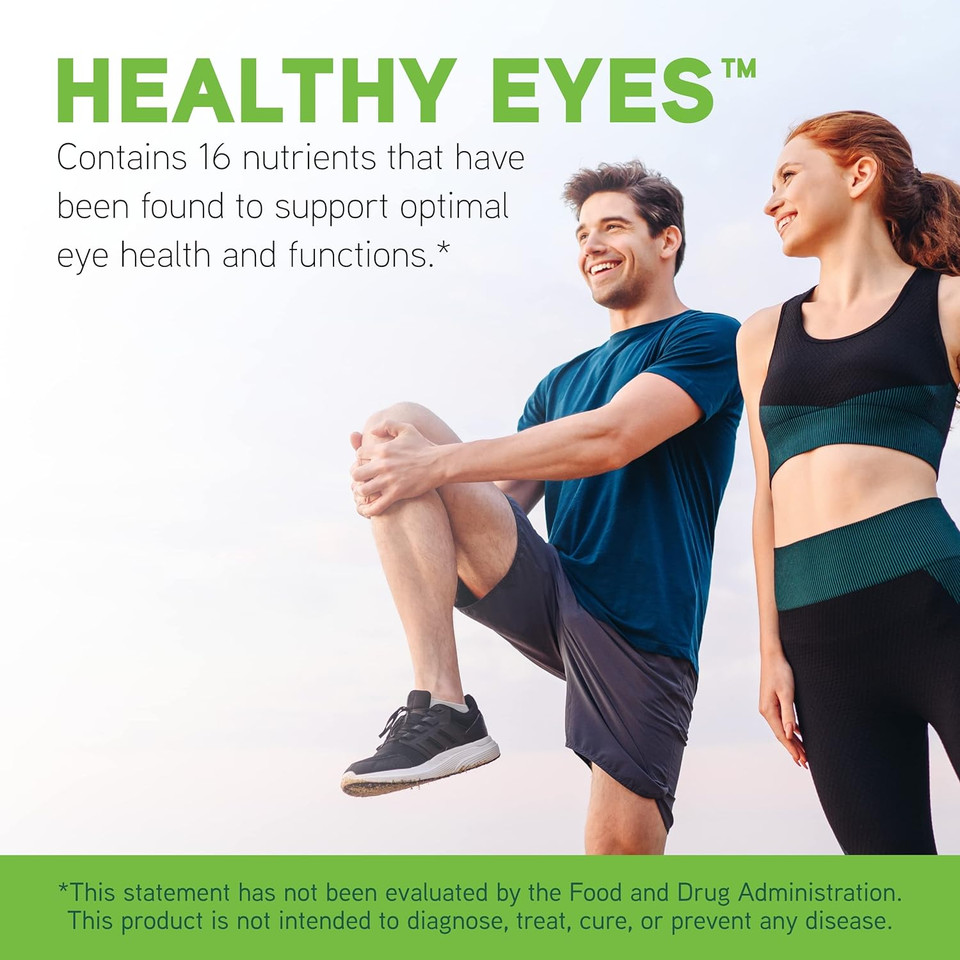 Davinci Labs Healthy Eyes - Dietary Supplement To Maintain Healthy Visual Function And Support Eye Health* - With Vitamins, Minerals, Lutein, Lycopene, Zeaxanthin And More - 90 Vegetable Capsules