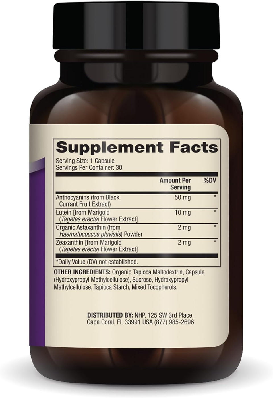 Dr. Mercola Eye Support, 30 Servings (30 Capsules), Dietary Supplement, Supports Eye and Vision Health, Non-GMO30 Count (Pack of 1)