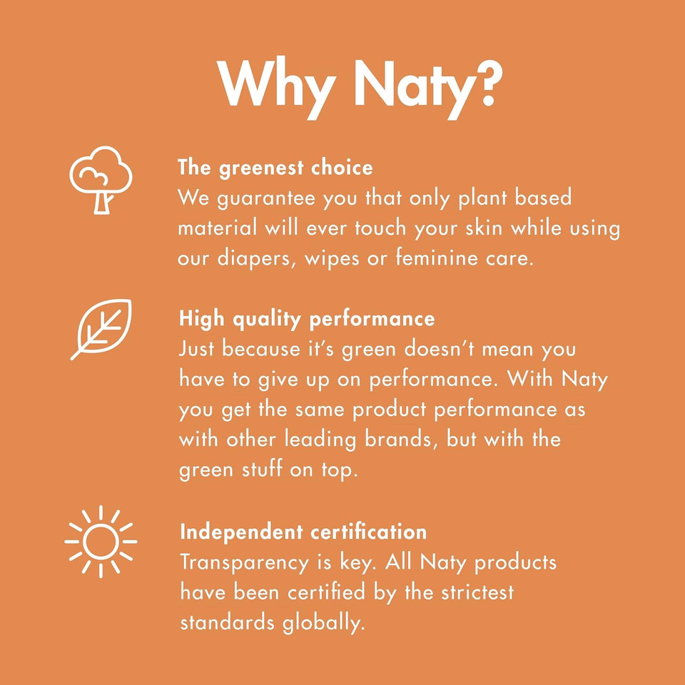 Eco By Naty Maternity Pads For Women - Pregnancy And Postpartum Pads For Maternal Care And Recovery, Absorbent Pads For Leak Protection (10 Count)