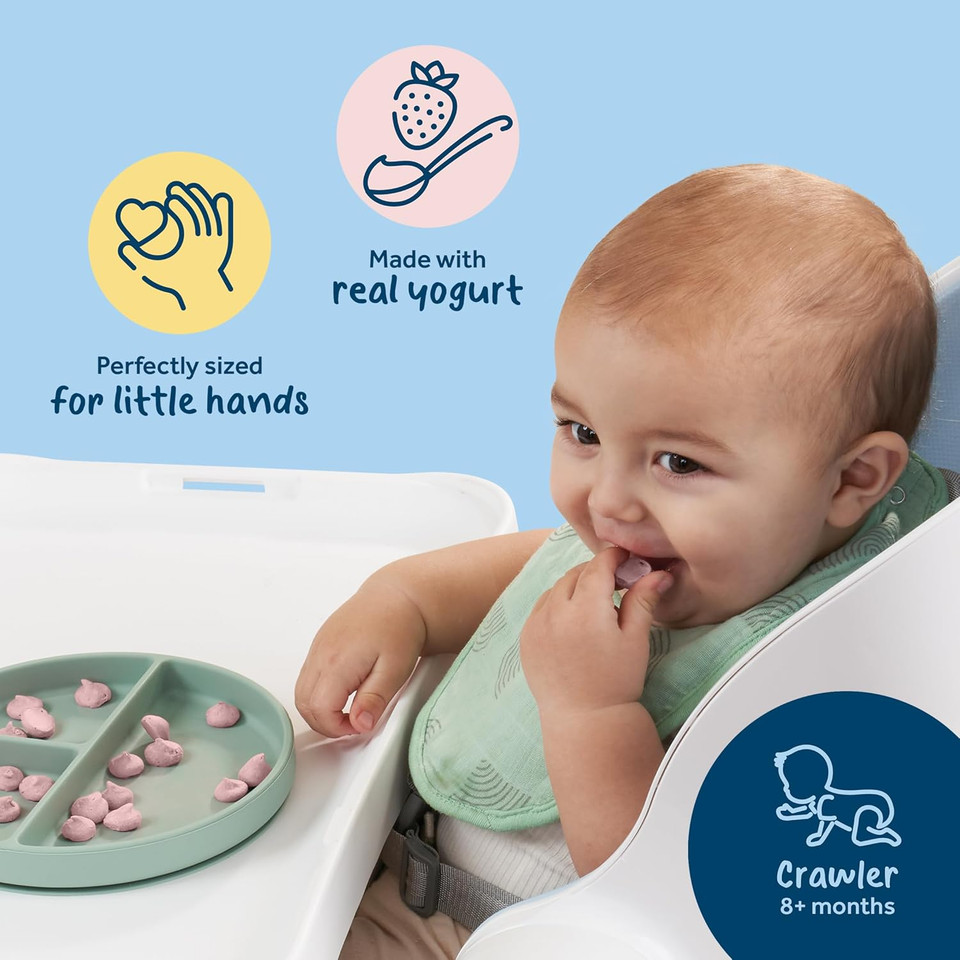 Gerber Baby Snacks Yogurt Melts, Strawberry, 1 Ounce (Pack Of 7) Gerber Baby Snacks Yogurt Melts, Strawberry, 1 Ounce (Pack Of 7)